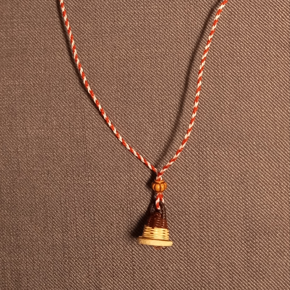 EXCLUSIVE Handmade accessory for neck,wrist and ankle,replica African instrument